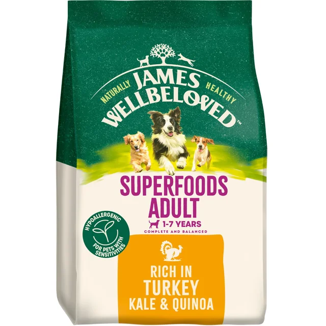 Adult Turkey With Kale & Quinoa Dry Dog Superfoods