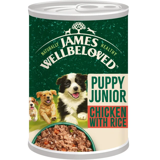 Puppy Wet Dog Food Chicken, Rice & Vegetables in Loaf