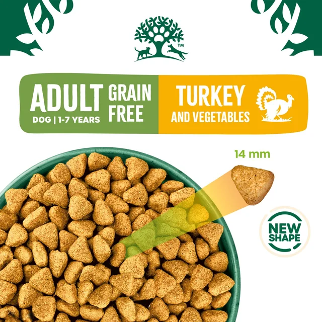 Adult Turkey & Veg Grain Free Dry Dog Food