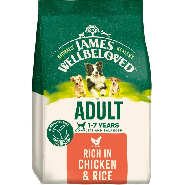 Adult Chicken & Rice Dry Dog Food