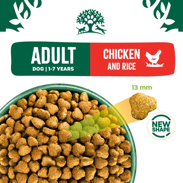 Adult Chicken & Rice Dry Dog Food