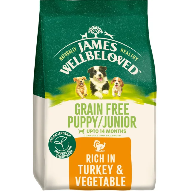 Puppy/Junior Turkey & Veg Grain Free Dry Dog Food