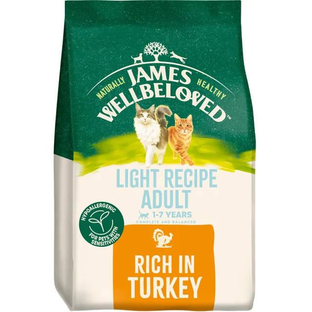 Adult Turkey & Rice Light Dry Cat Food