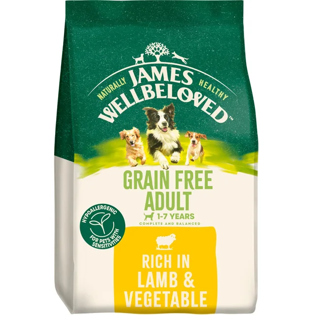Adult Lamb & Veg Grain Free Dry Dog Food